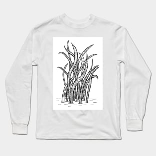 Windy Day Water Plant Long Sleeve T-Shirt